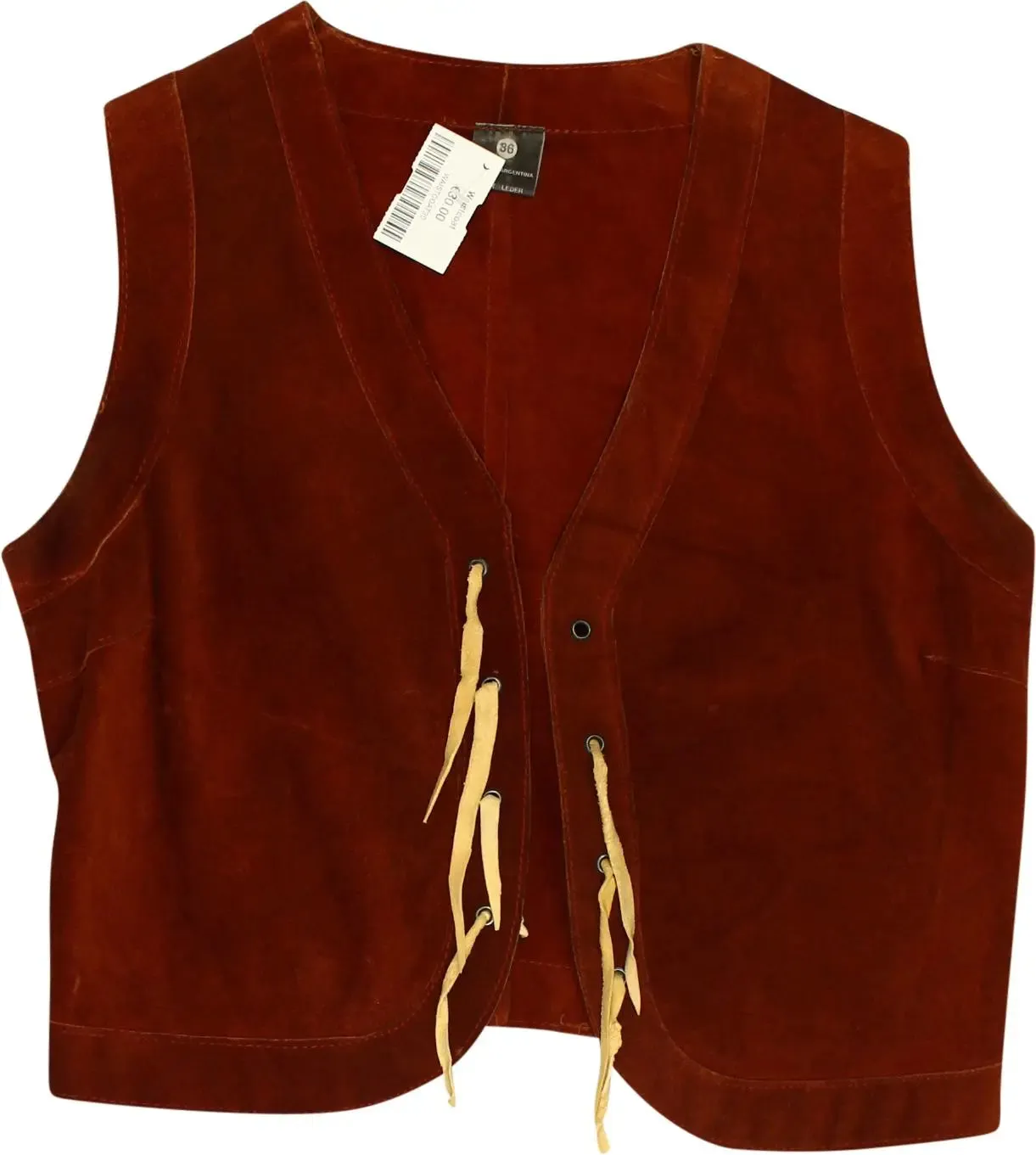 Leather Waistcoat | ThriftTale