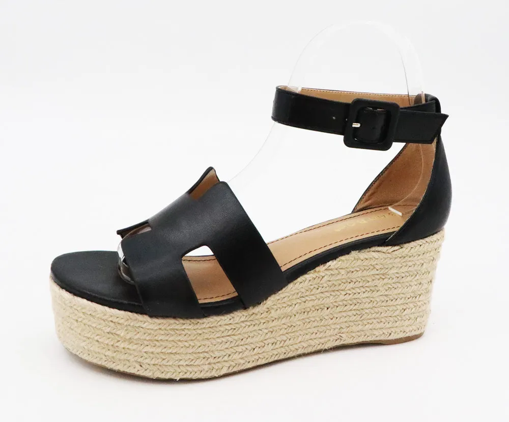 Lila Espadrille Platform Wedges