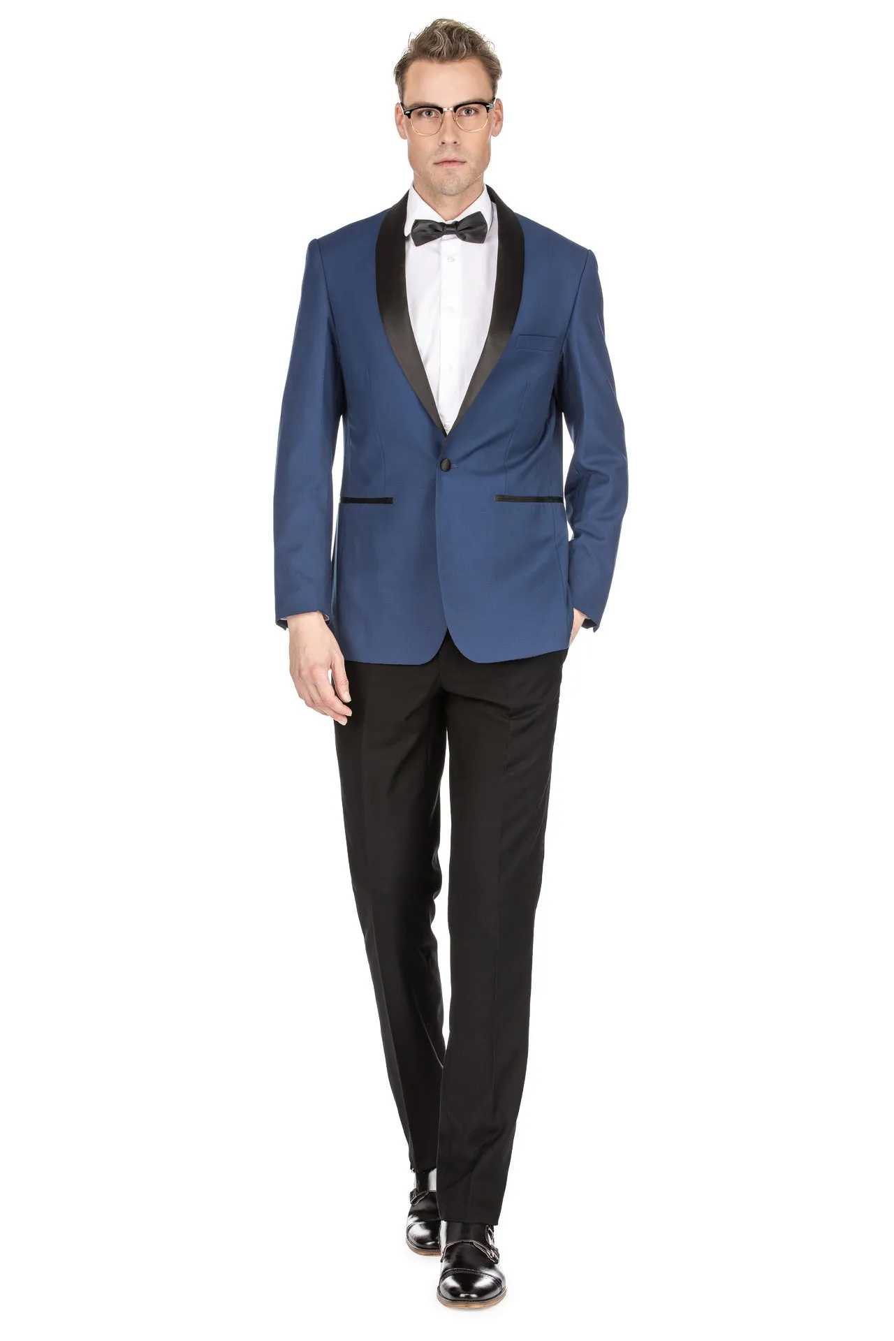 Men's Premium Slim Fit Shawl Lapel Tuxedo