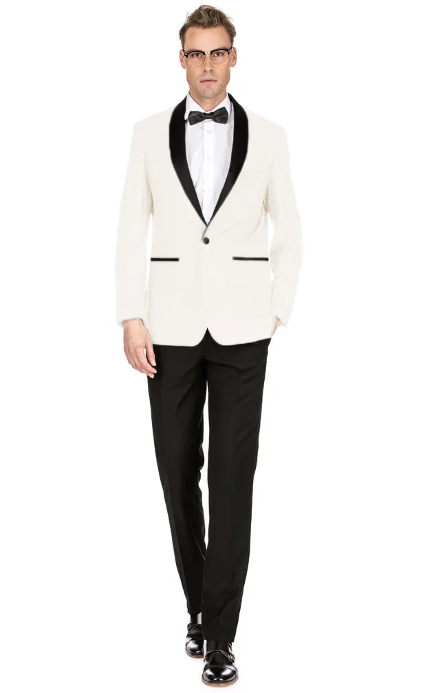 Men's Premium Slim Fit Shawl Lapel Tuxedo