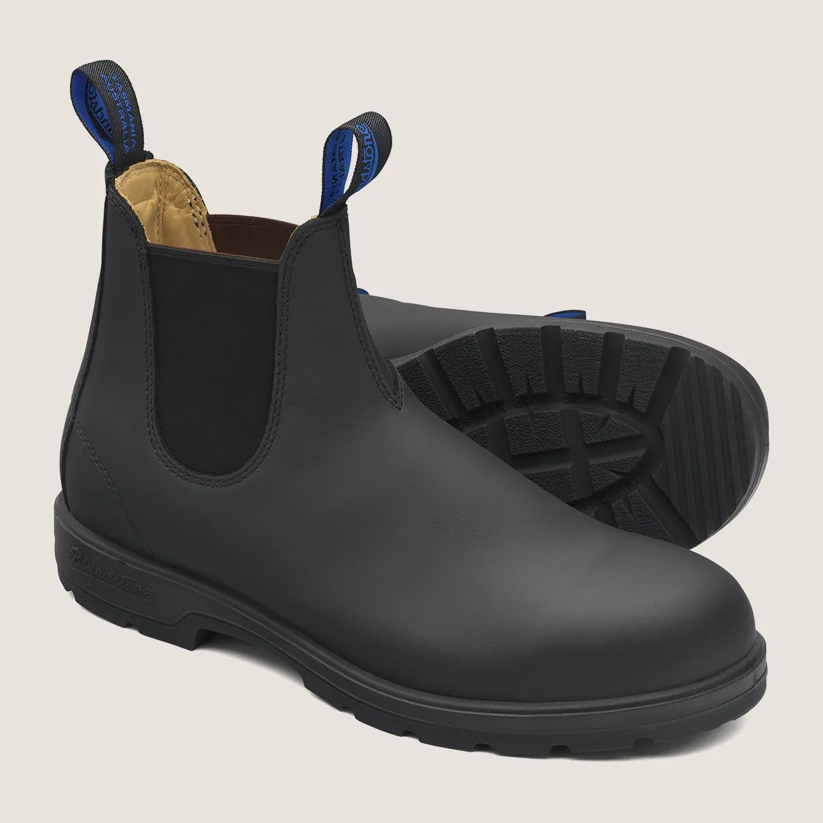 Men's Thermal  Chelsea Boots  -  Black