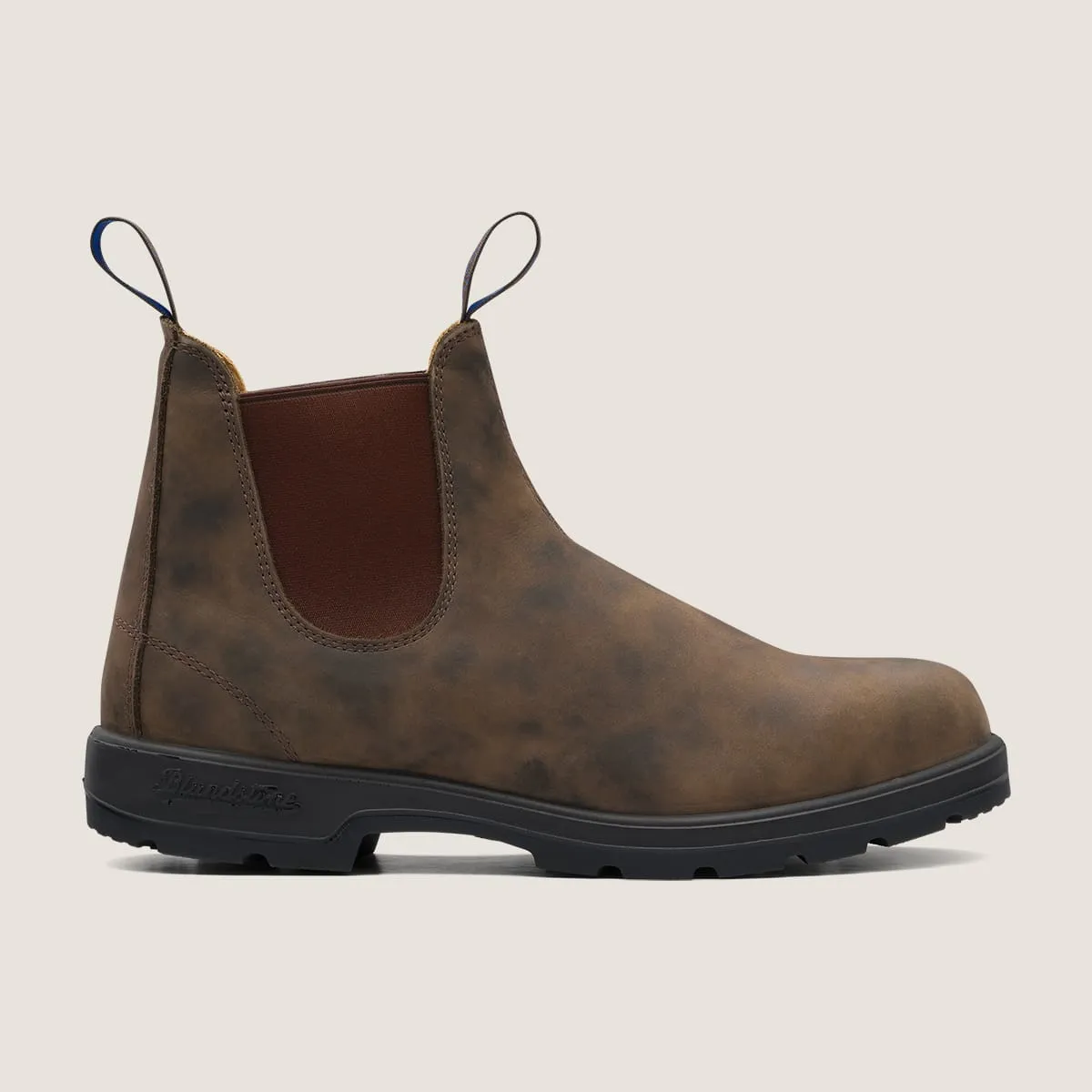 Men's Thermal  Chelsea Boots  -  Rustic Brown