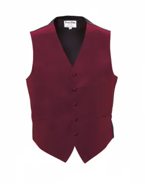 Men's Tuxedo Vest Fullback with Bow Tie - Bold Colors