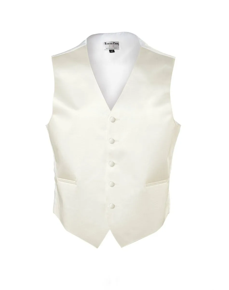 Men's Tuxedo Vest Fullback with Bow Tie - Light Colors