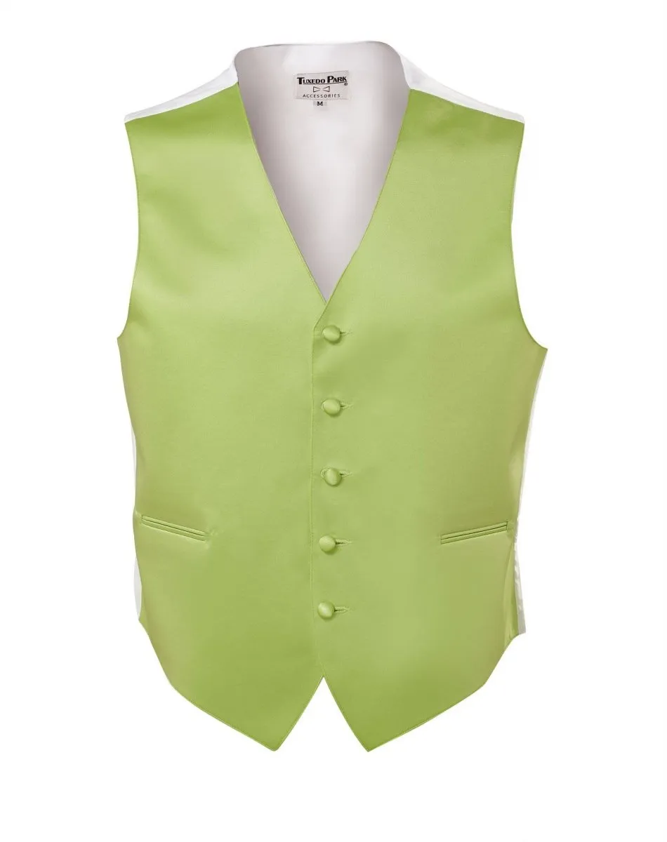 Men's Tuxedo Vest Fullback with Bow Tie - Light Colors