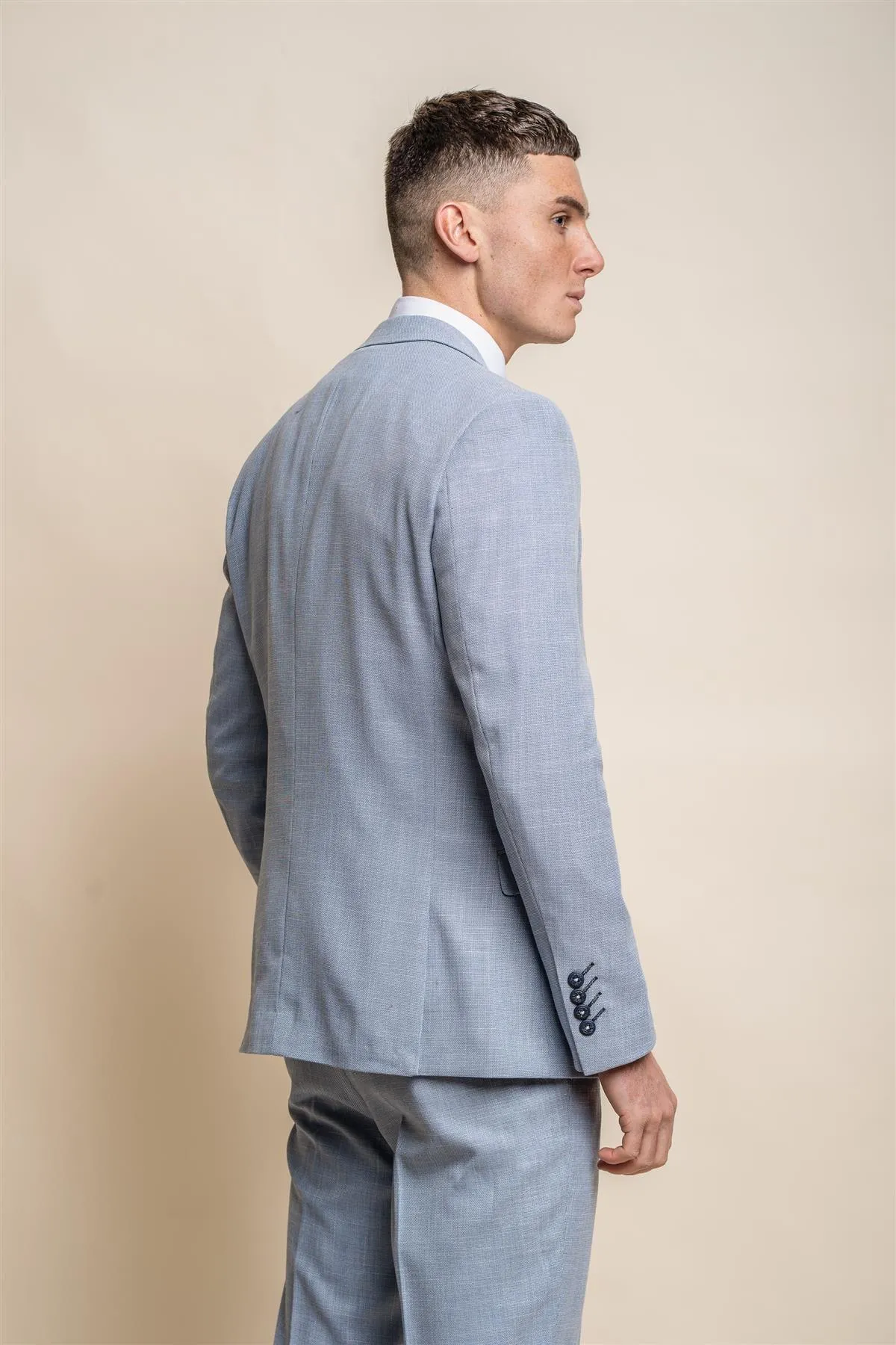 Miami Sky Three Piece Suit