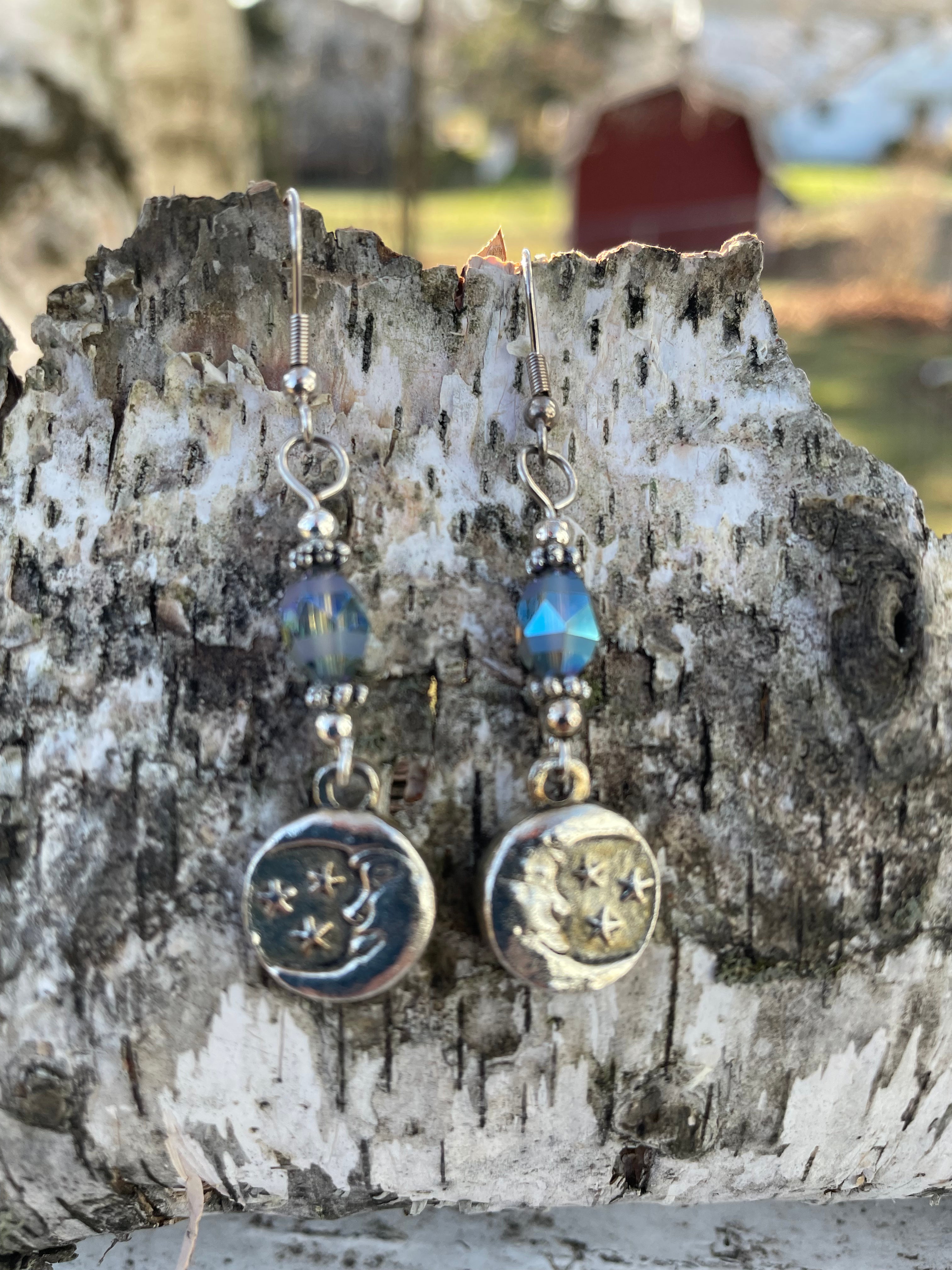 Moon & Star Earrings