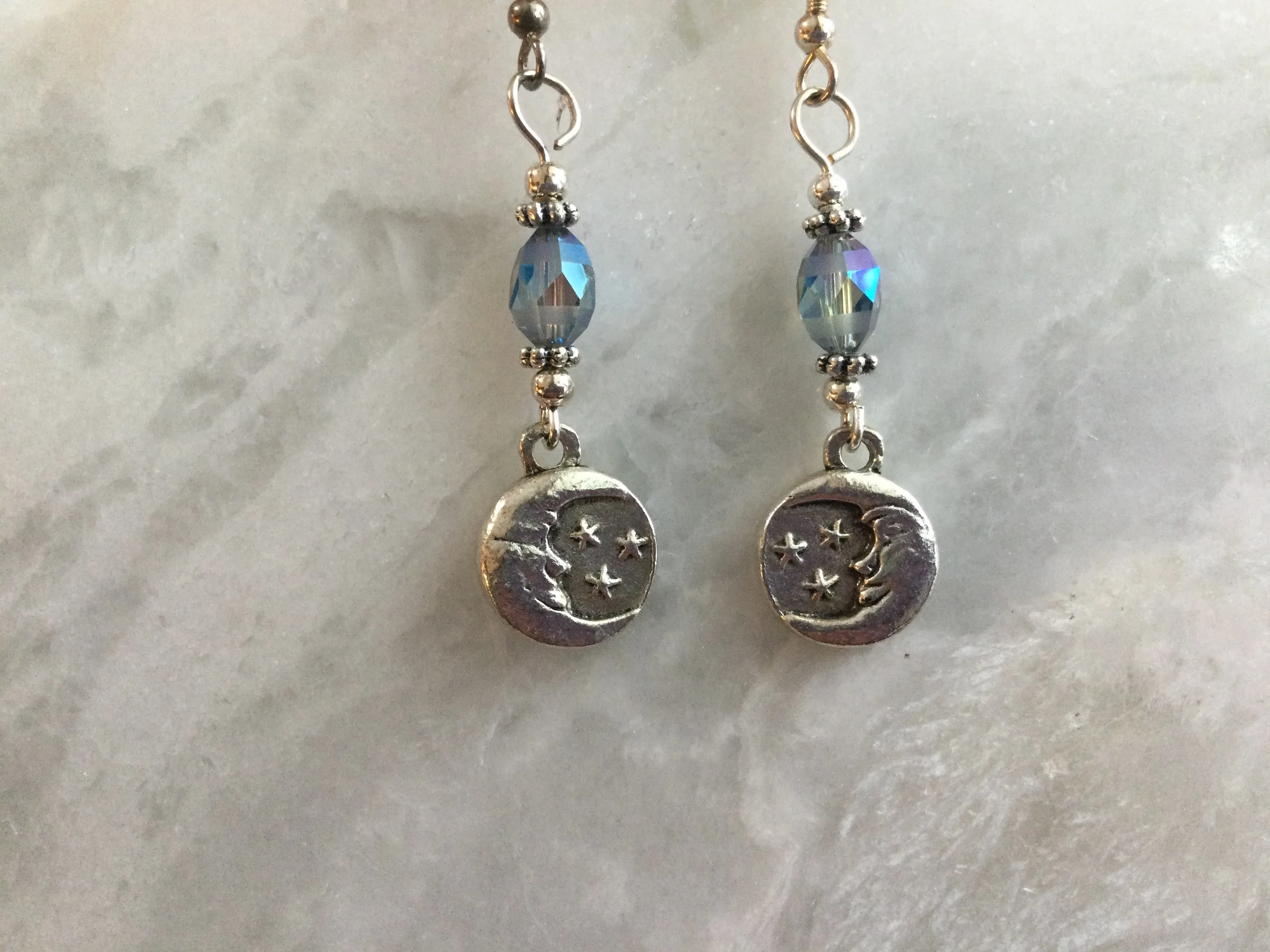 Moon & Star Earrings