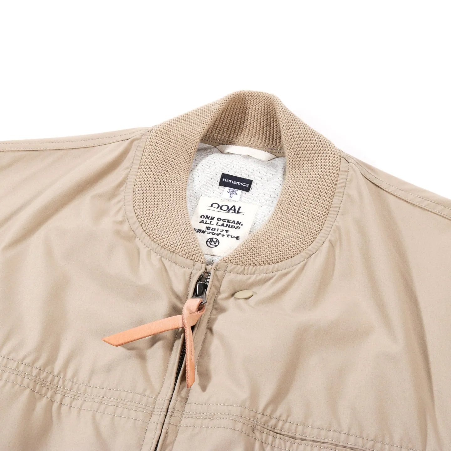 NANAMICA CADET JACKET SAND BEIGE