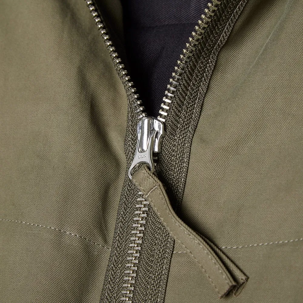 Our Legacy Bomber Jacket IIFaded Olive Twill