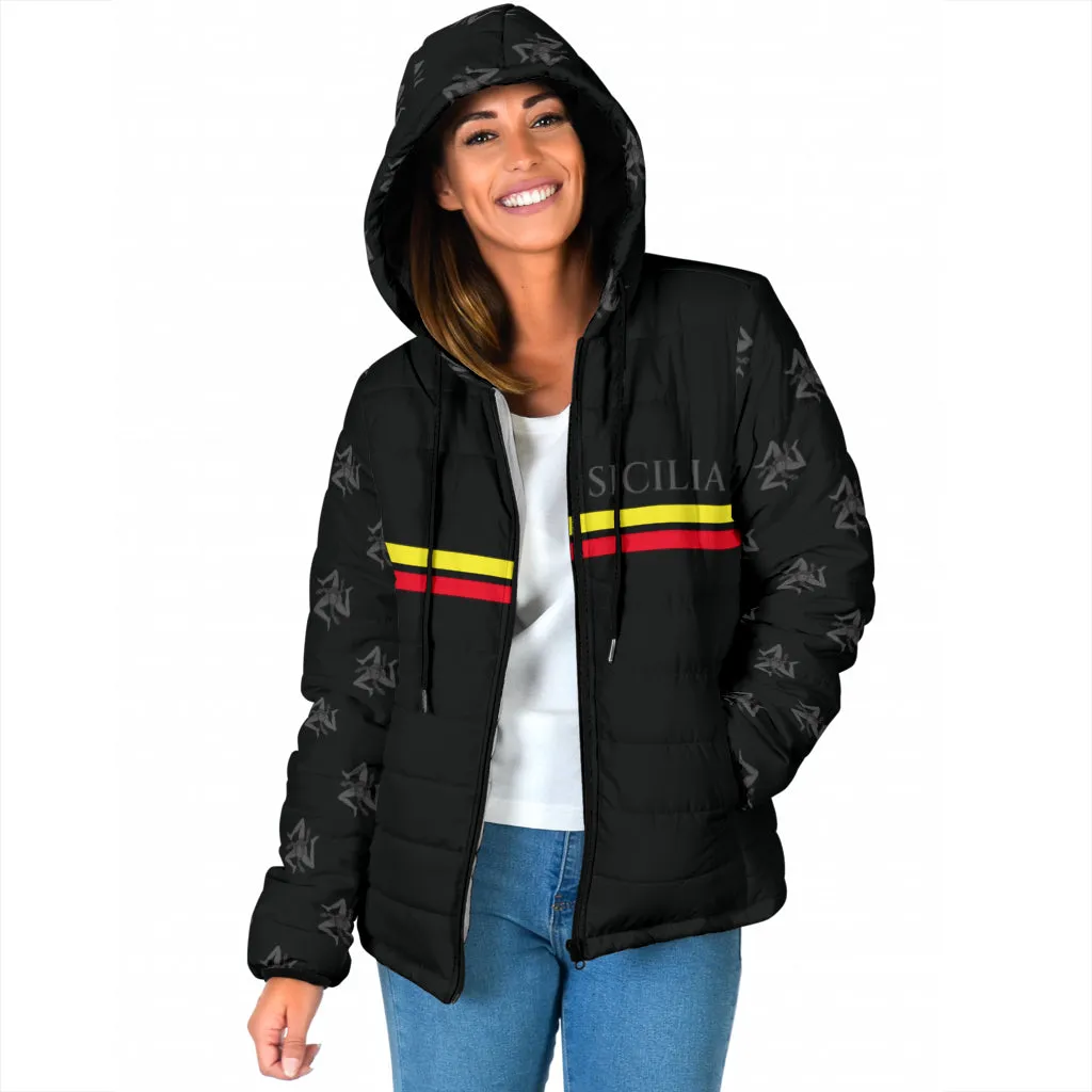 Padded Hooded Jacket - Sicily