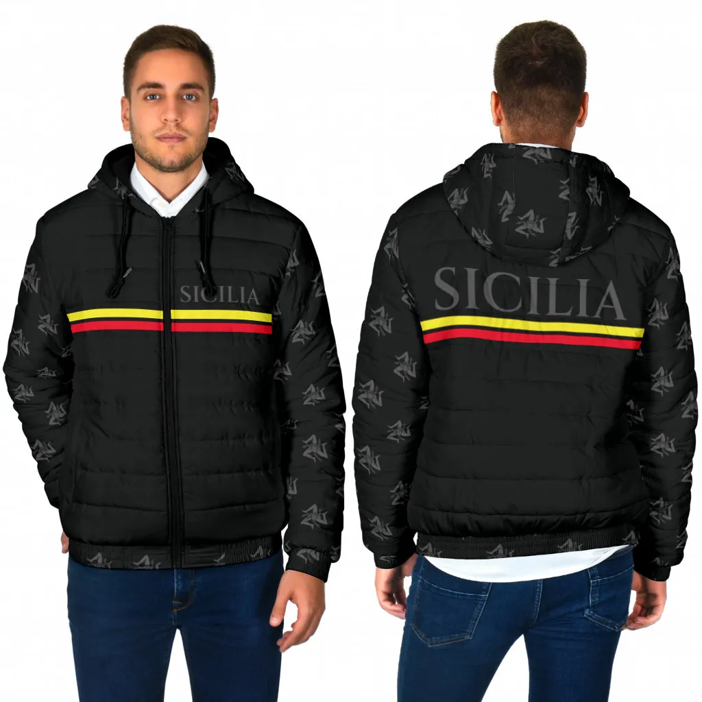 Padded Hooded Jacket - Sicily