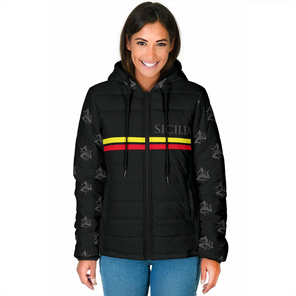 Padded Hooded Jacket - Sicily