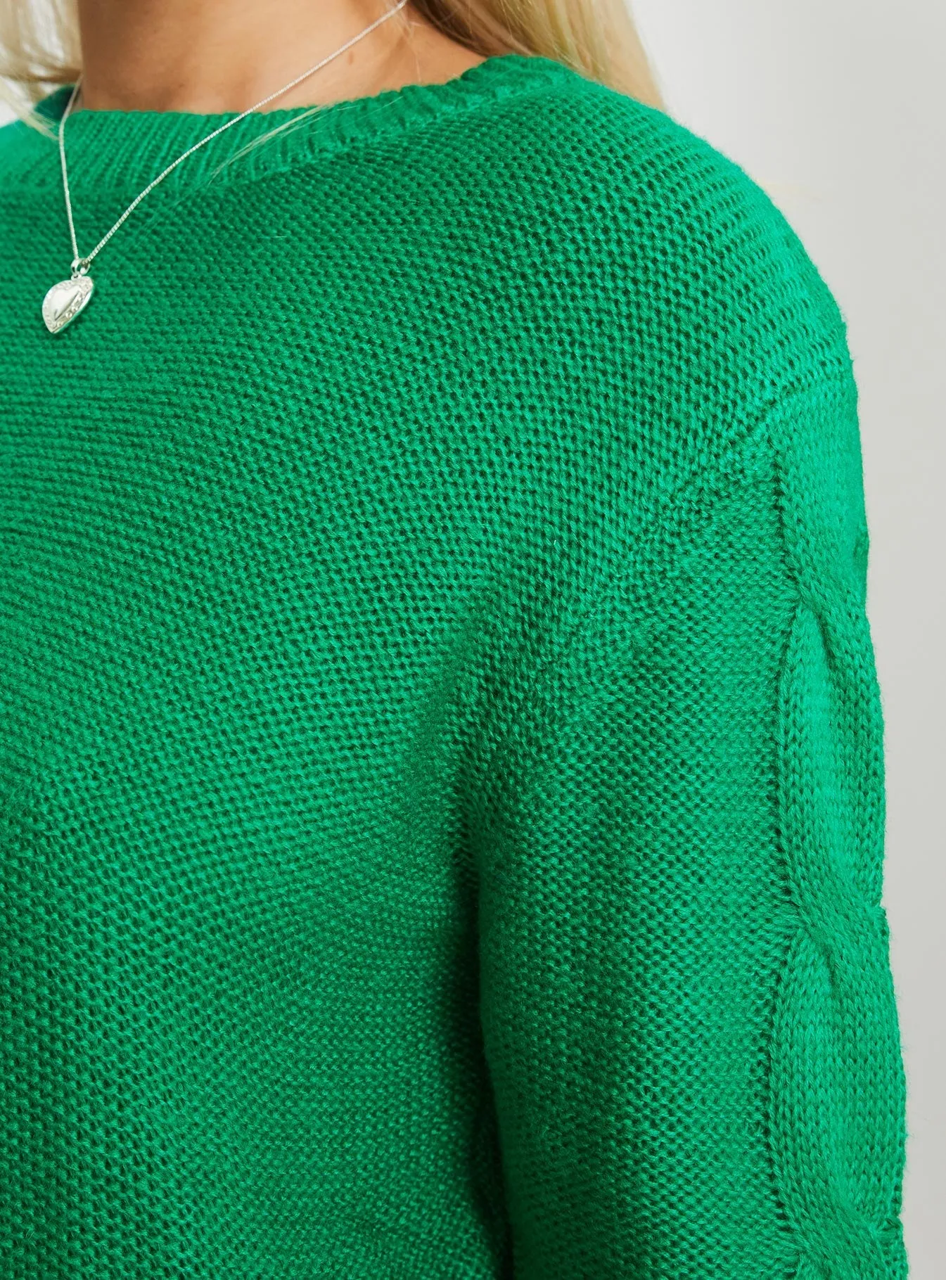 Partree Cable Knit Sweater Green