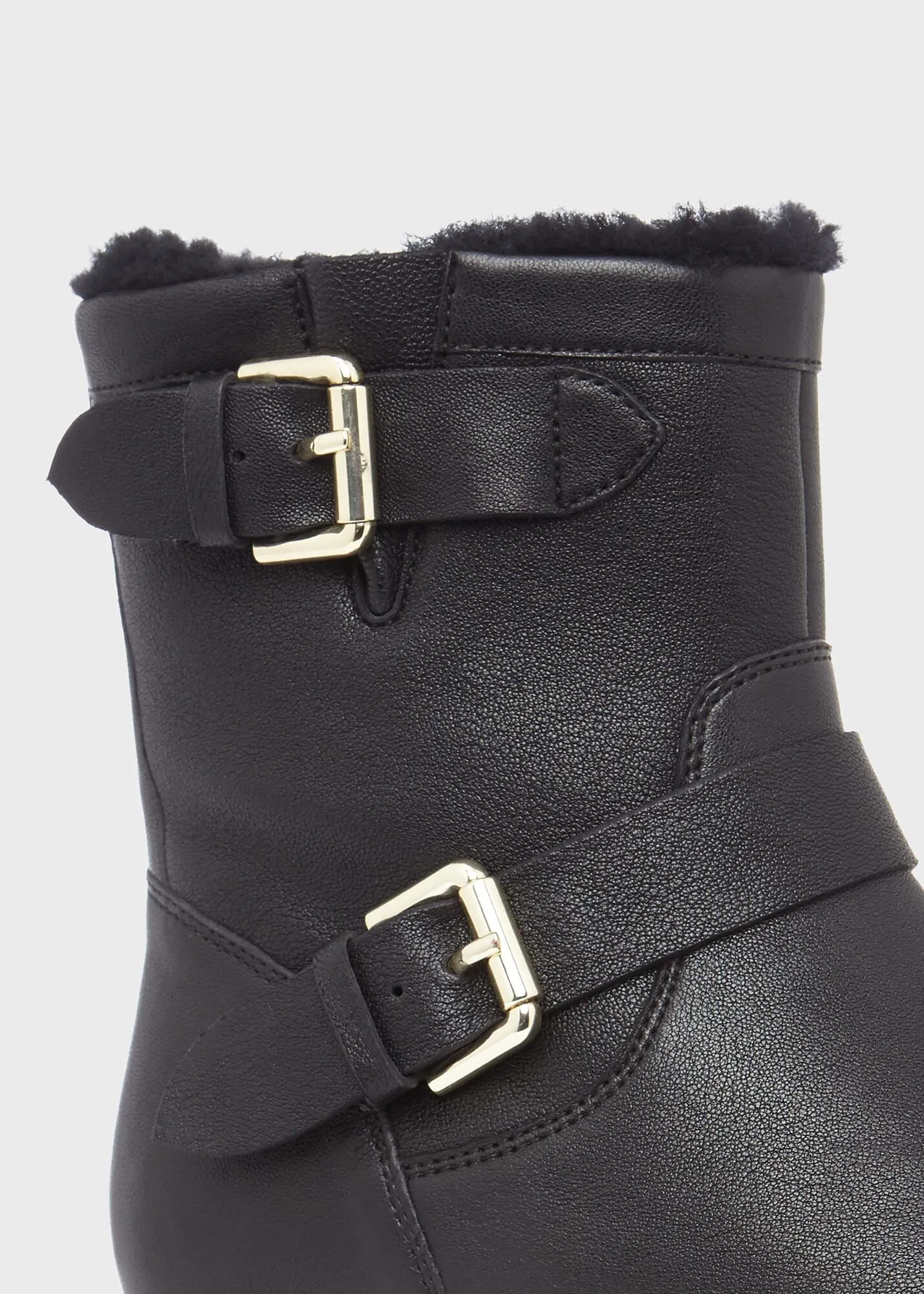 Philippa Leather Ankle Boots 