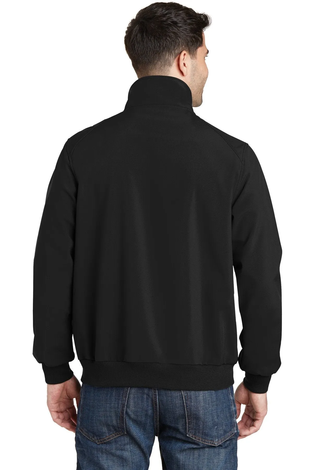 Port Authority Soft Shell Bomber Jacket J337 Black