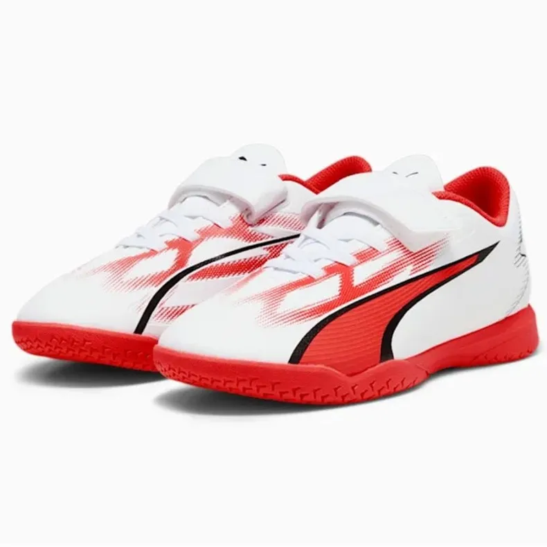 Puma Ultra Play It V Jr 107538-01 football shoes white