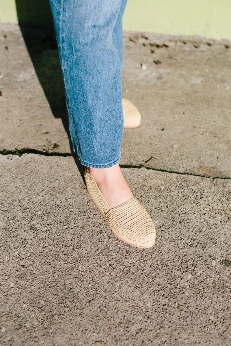 Raffia Espadrille (Natural)