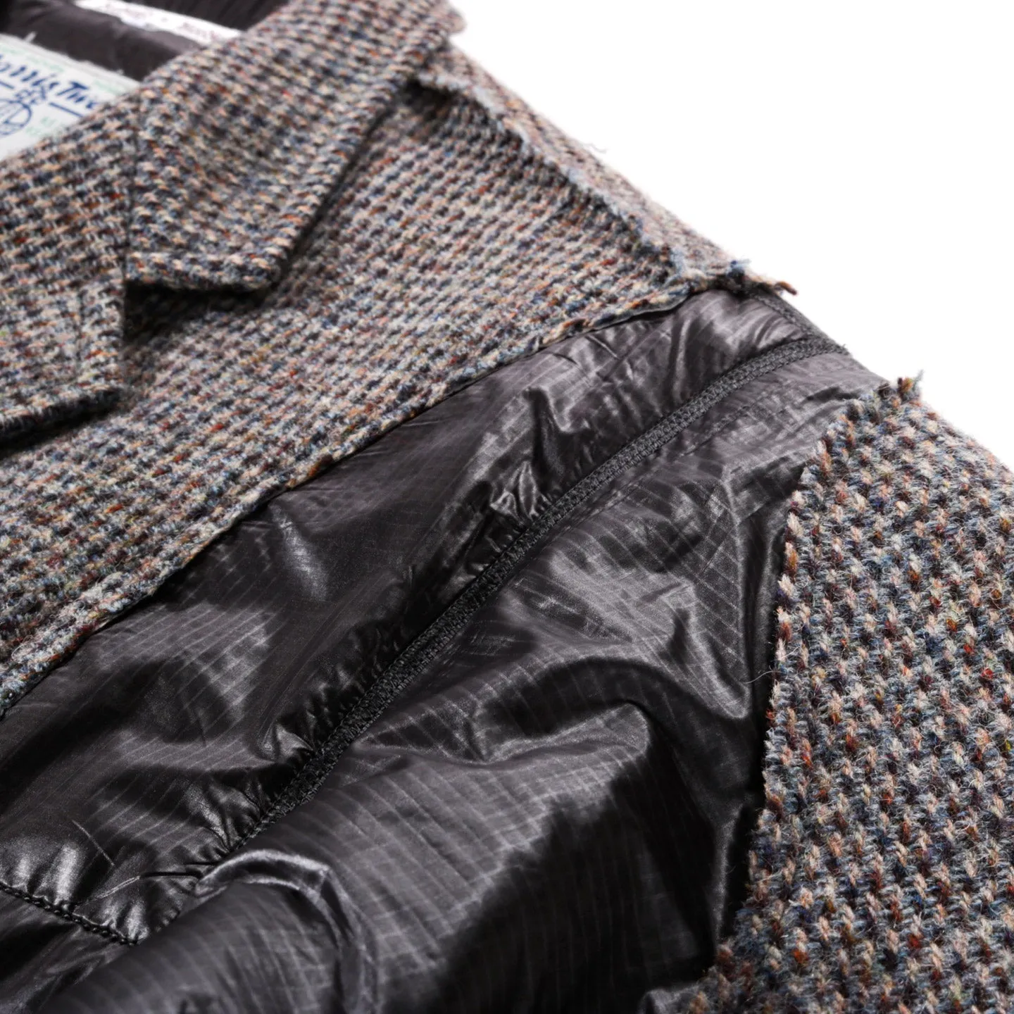 REBUILD BY NEEDLES HARRIS TWEED COVERED JACKET - S