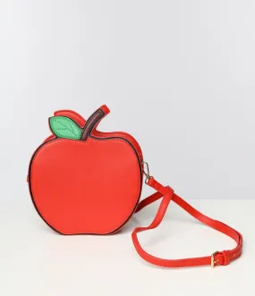 Red Apple Crossbody Bag