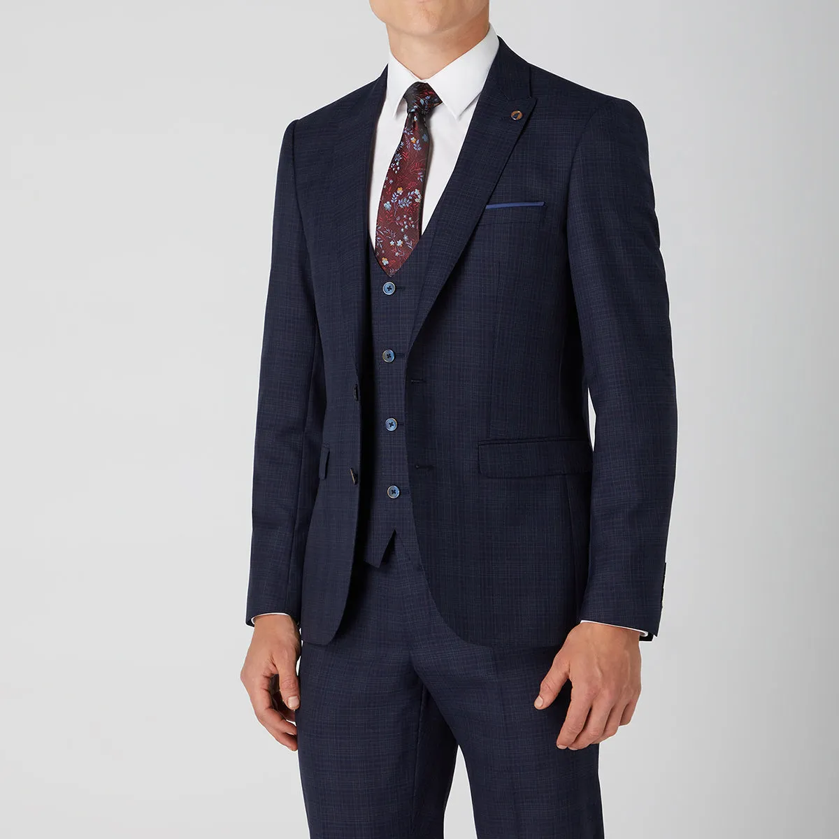 Remus - Lanito X-Slim 3 Piece Suit in Navy