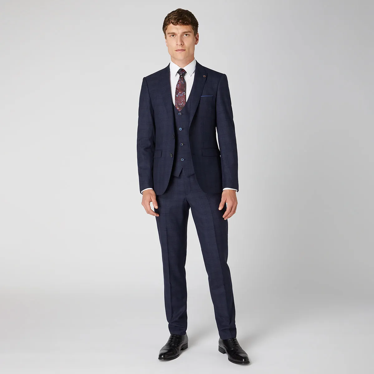 Remus - Lanito X-Slim 3 Piece Suit in Navy