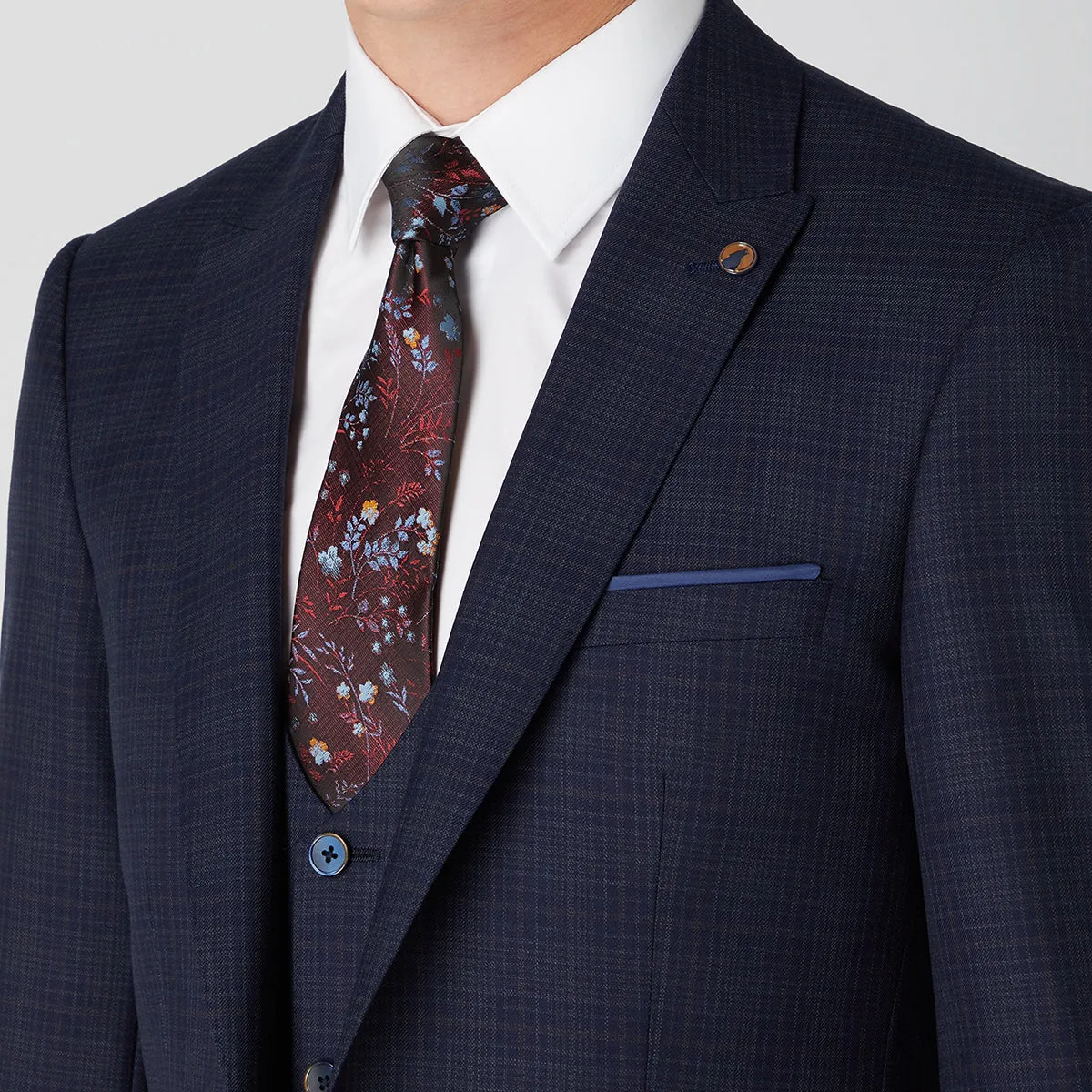 Remus - Lanito X-Slim 3 Piece Suit in Navy