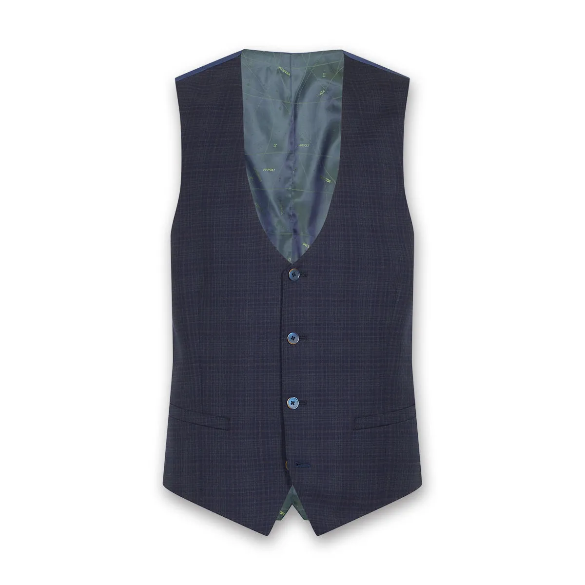 Remus - Lanito X-Slim 3 Piece Suit in Navy