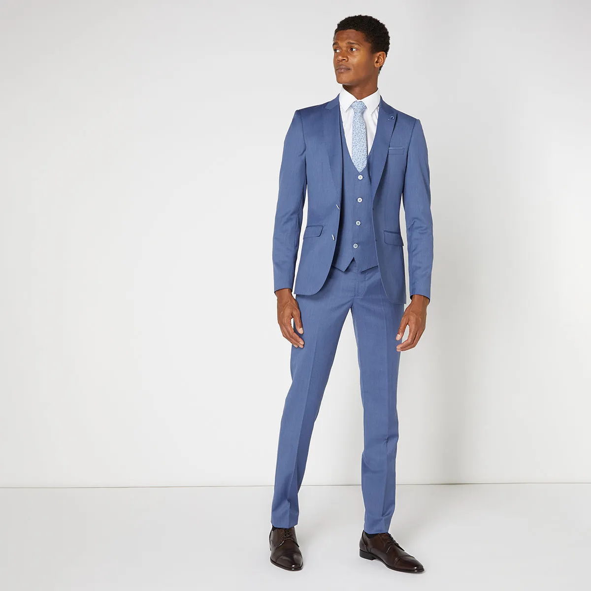 Remus - Lovati X-Slim 3 Piece Suit in Blue