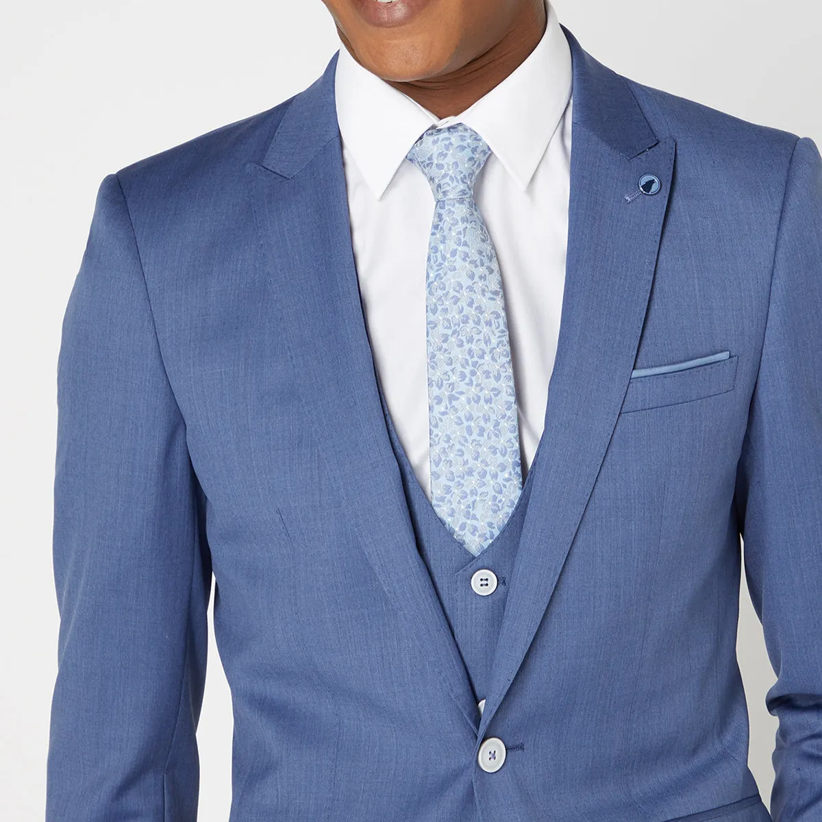 Remus - Lovati X-Slim 3 Piece Suit in Blue