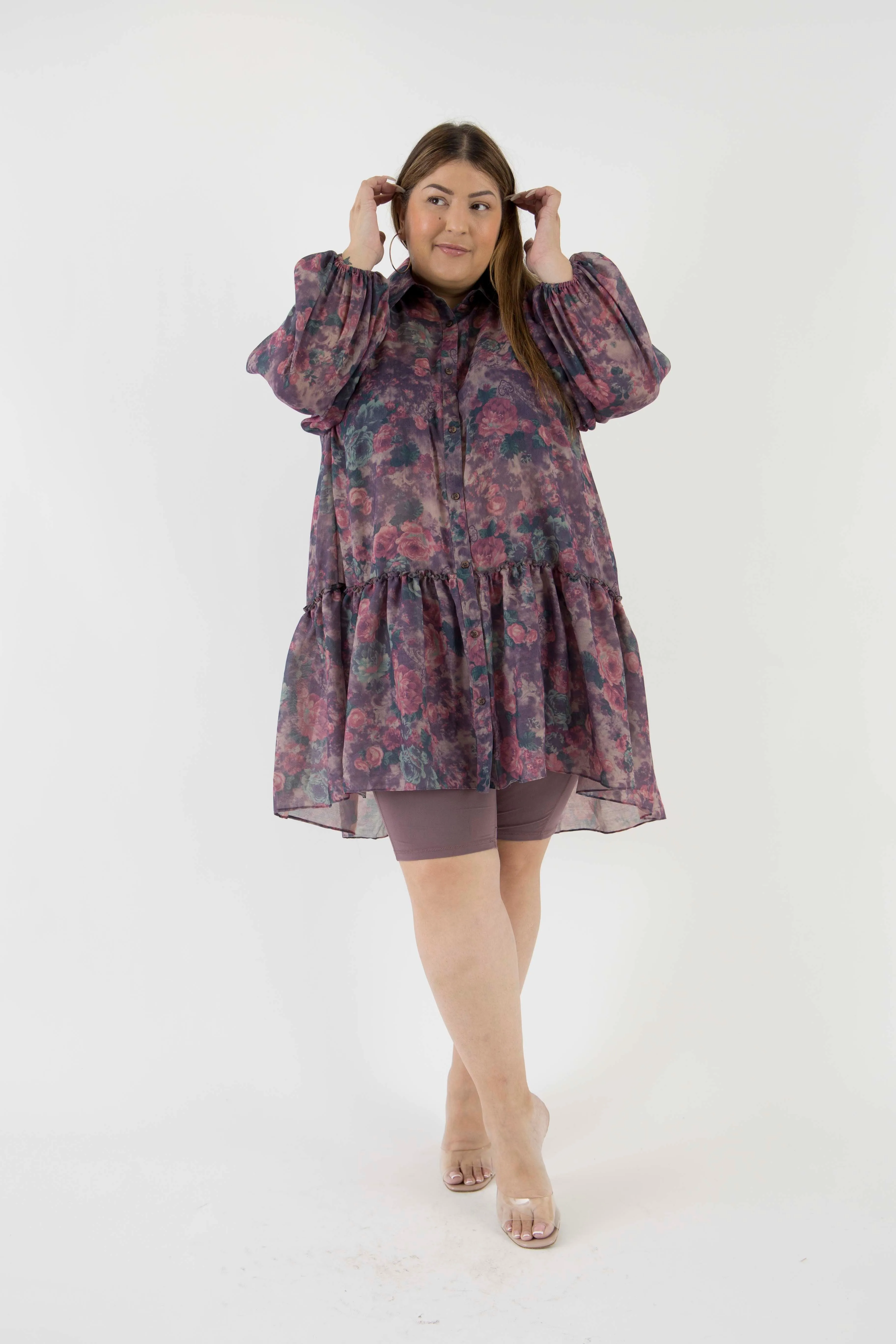 Sarah -  Cotton Voile Tunic