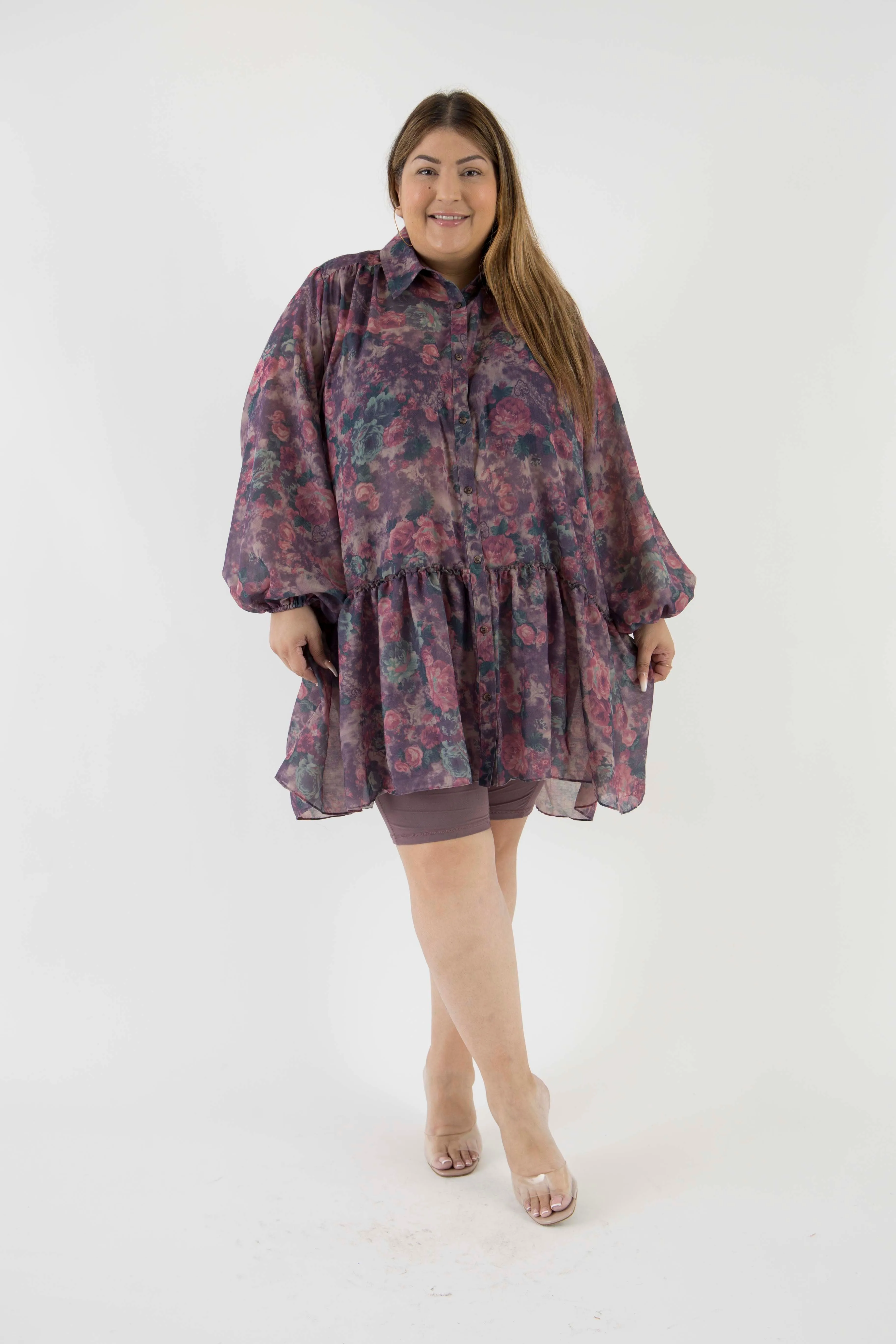 Sarah -  Cotton Voile Tunic