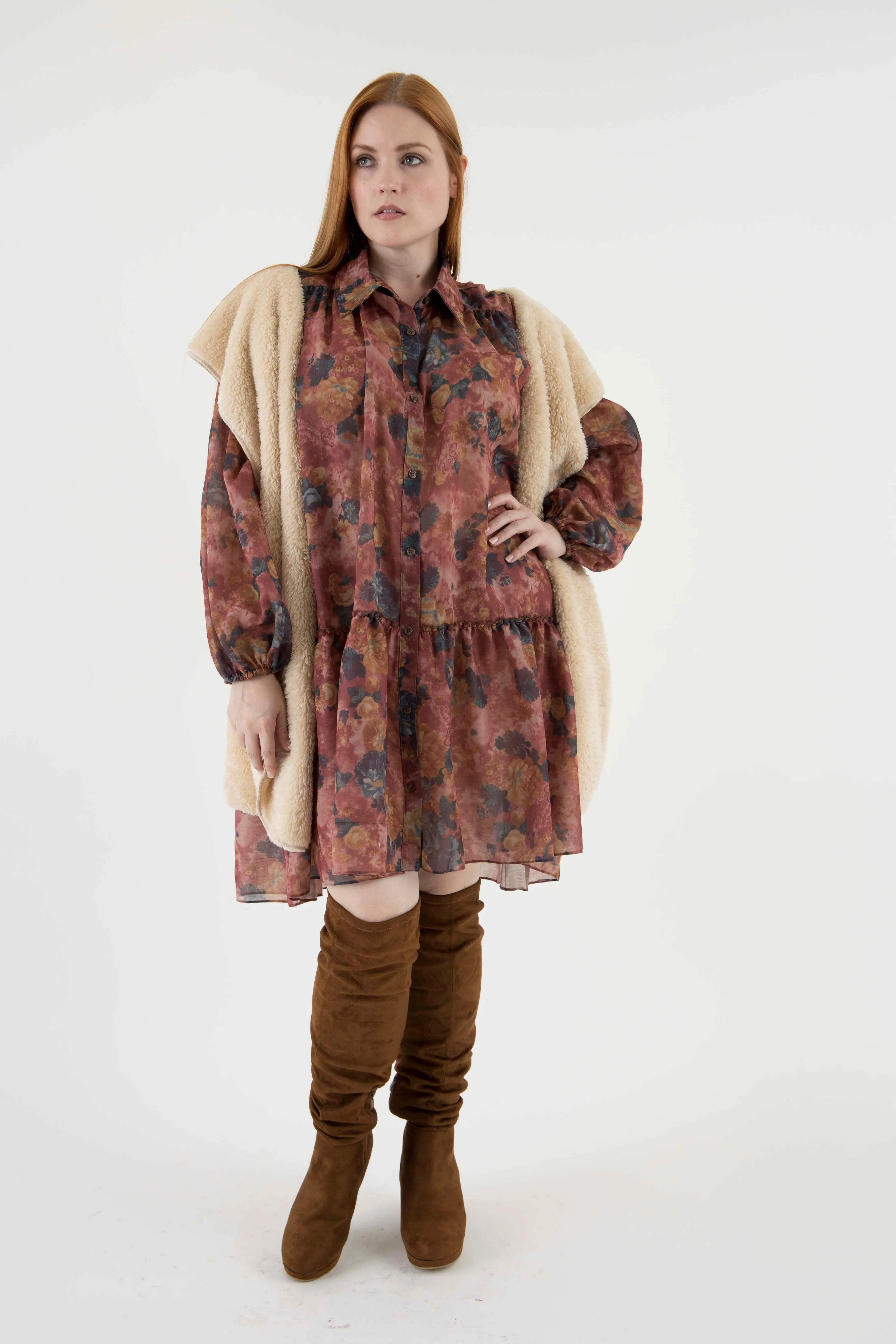 Sarah -  Cotton Voile Tunic