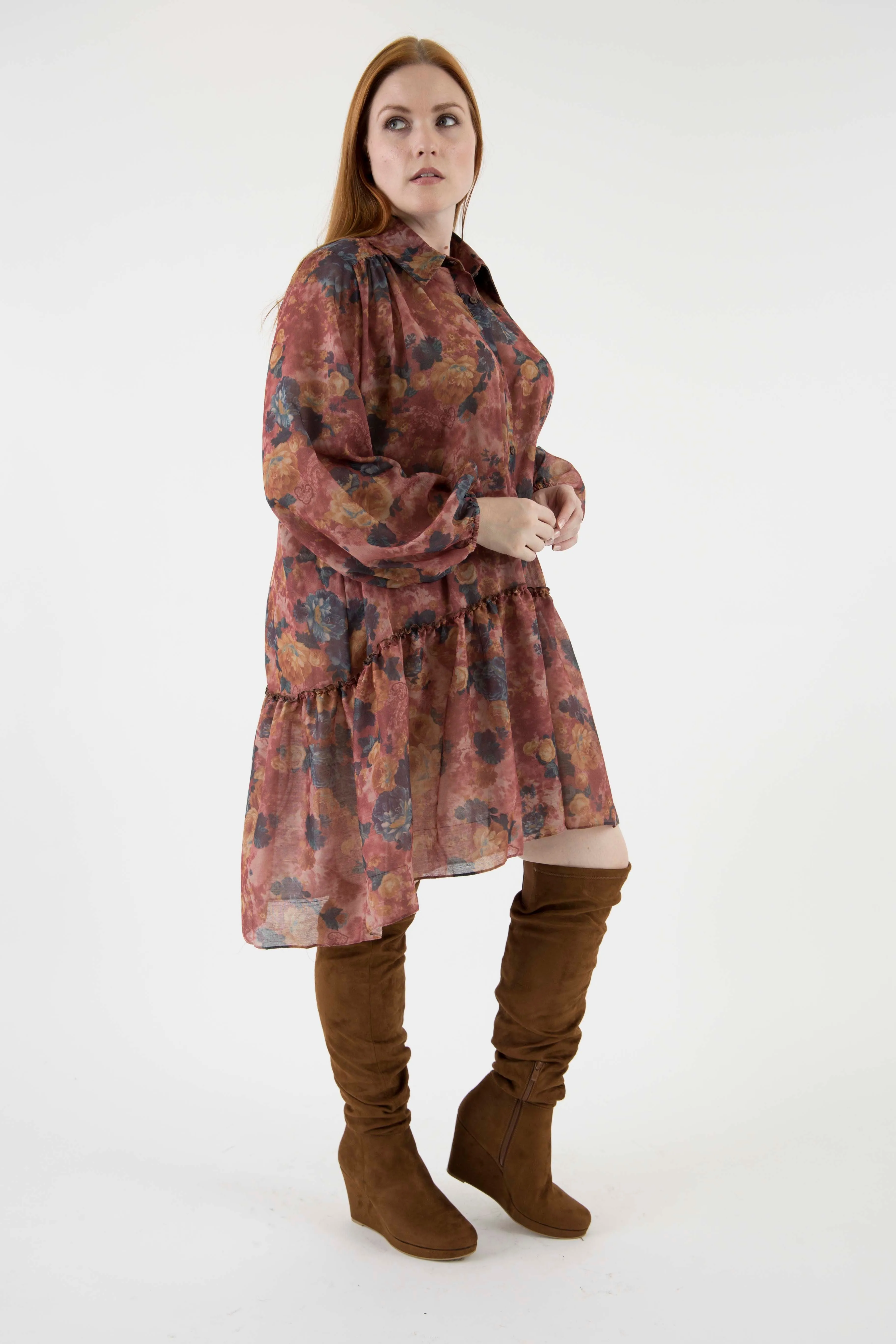 Sarah -  Cotton Voile Tunic