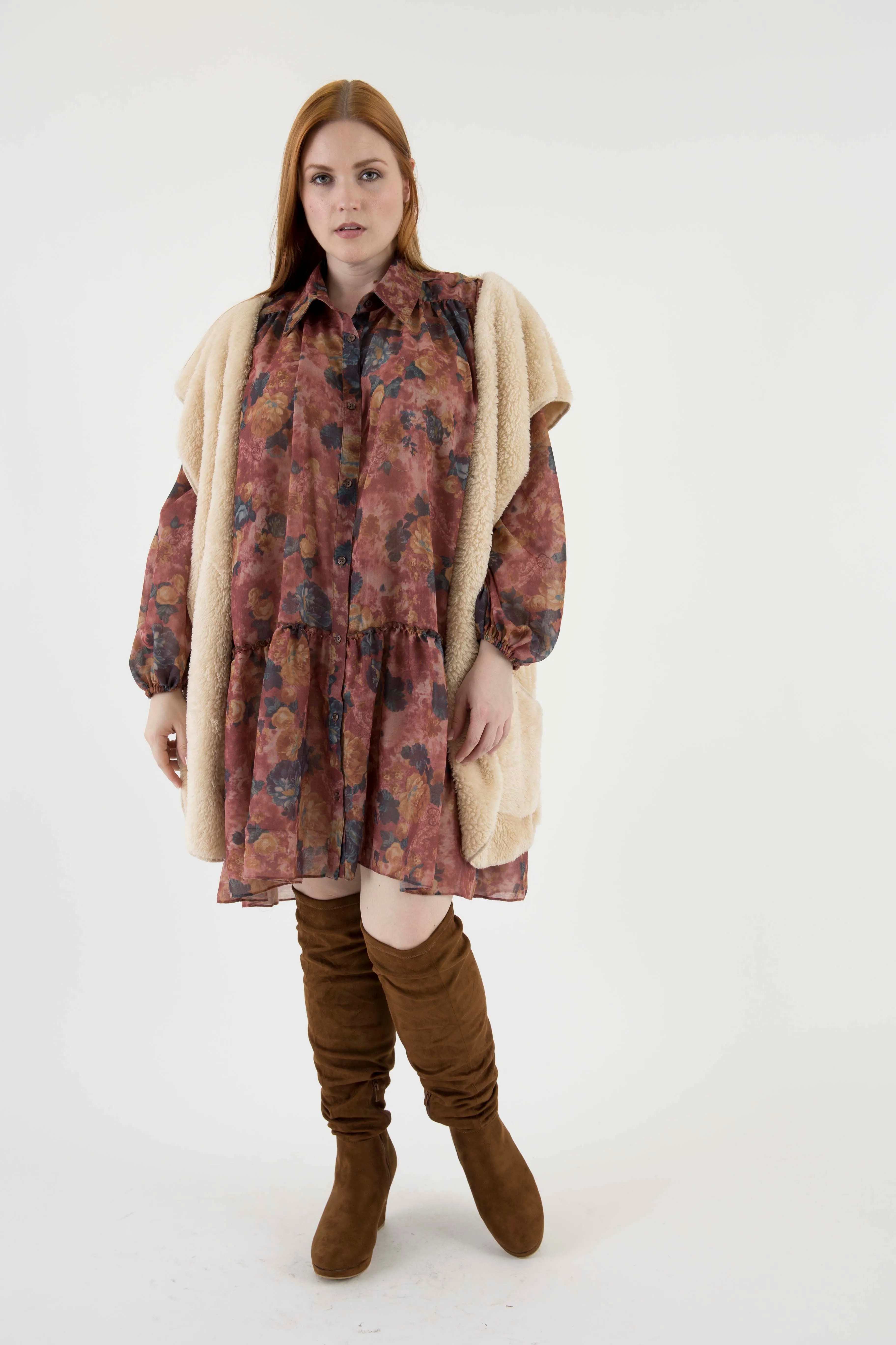 Sarah -  Cotton Voile Tunic