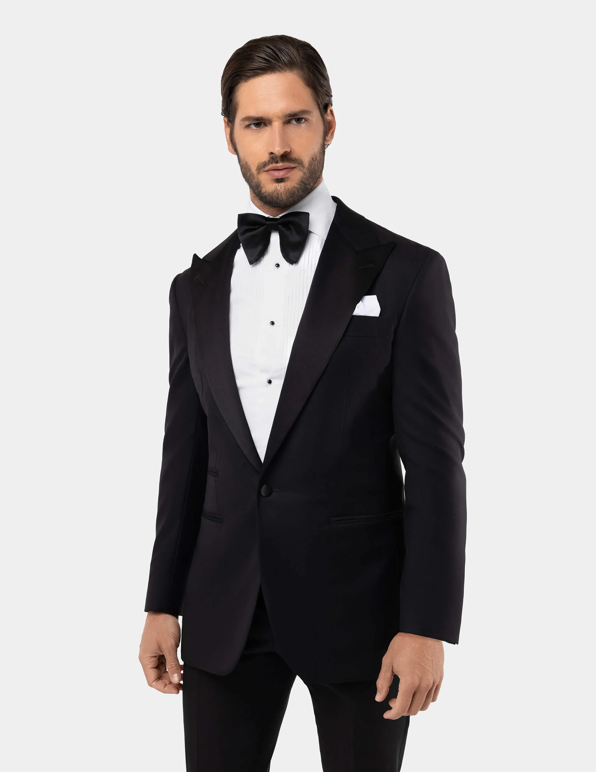 Single-Breasted Tuxedo Suit