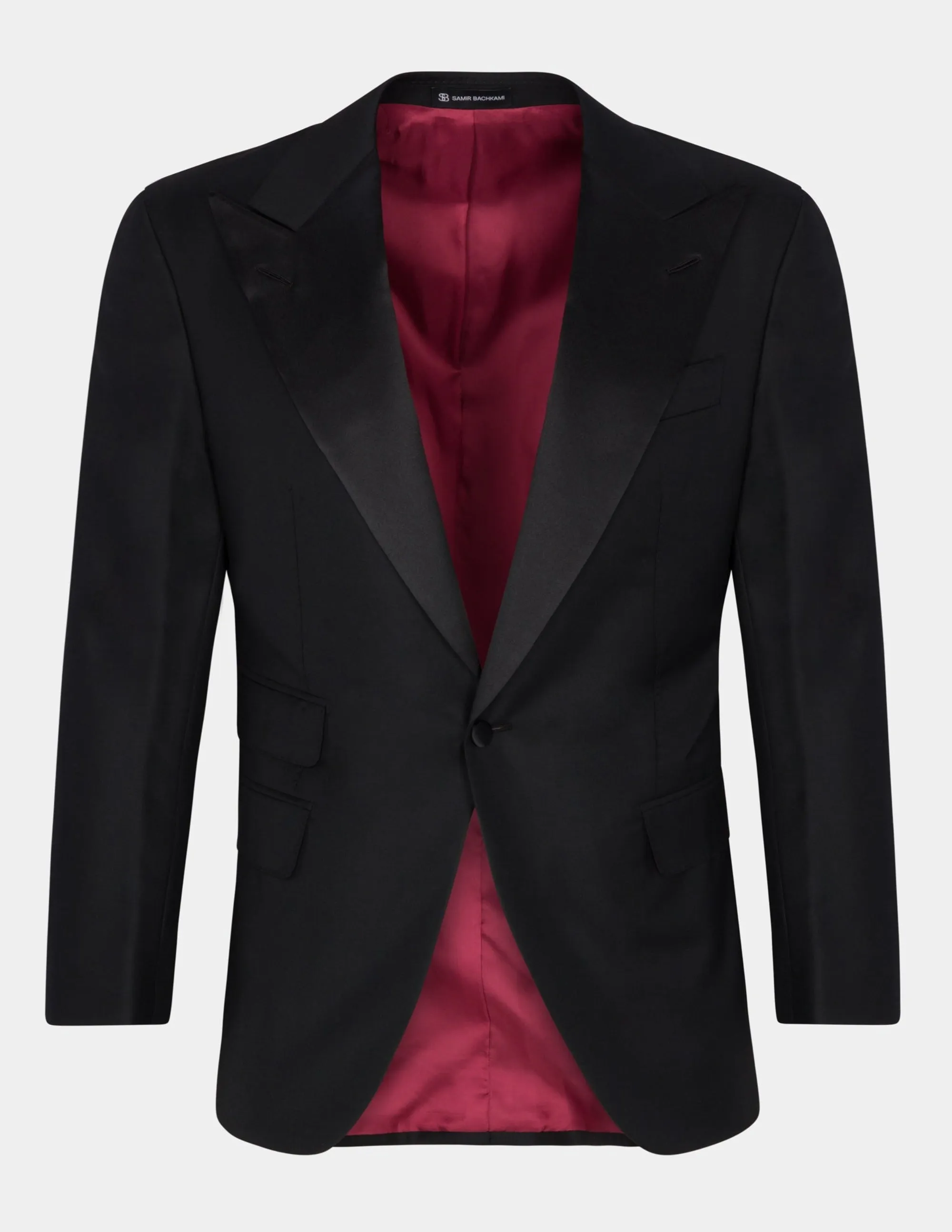 Single-Breasted Tuxedo Suit