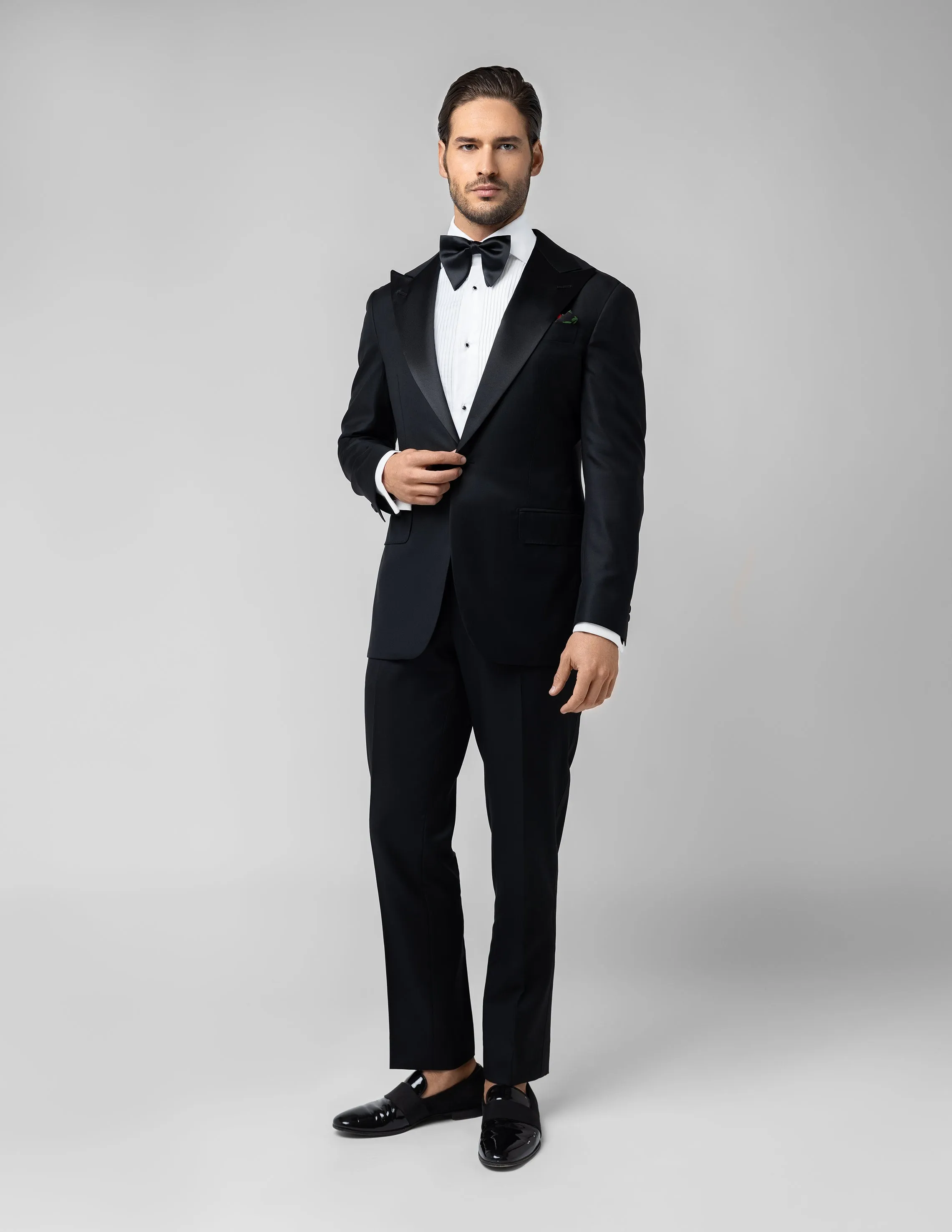 Single-Breasted Tuxedo Suit