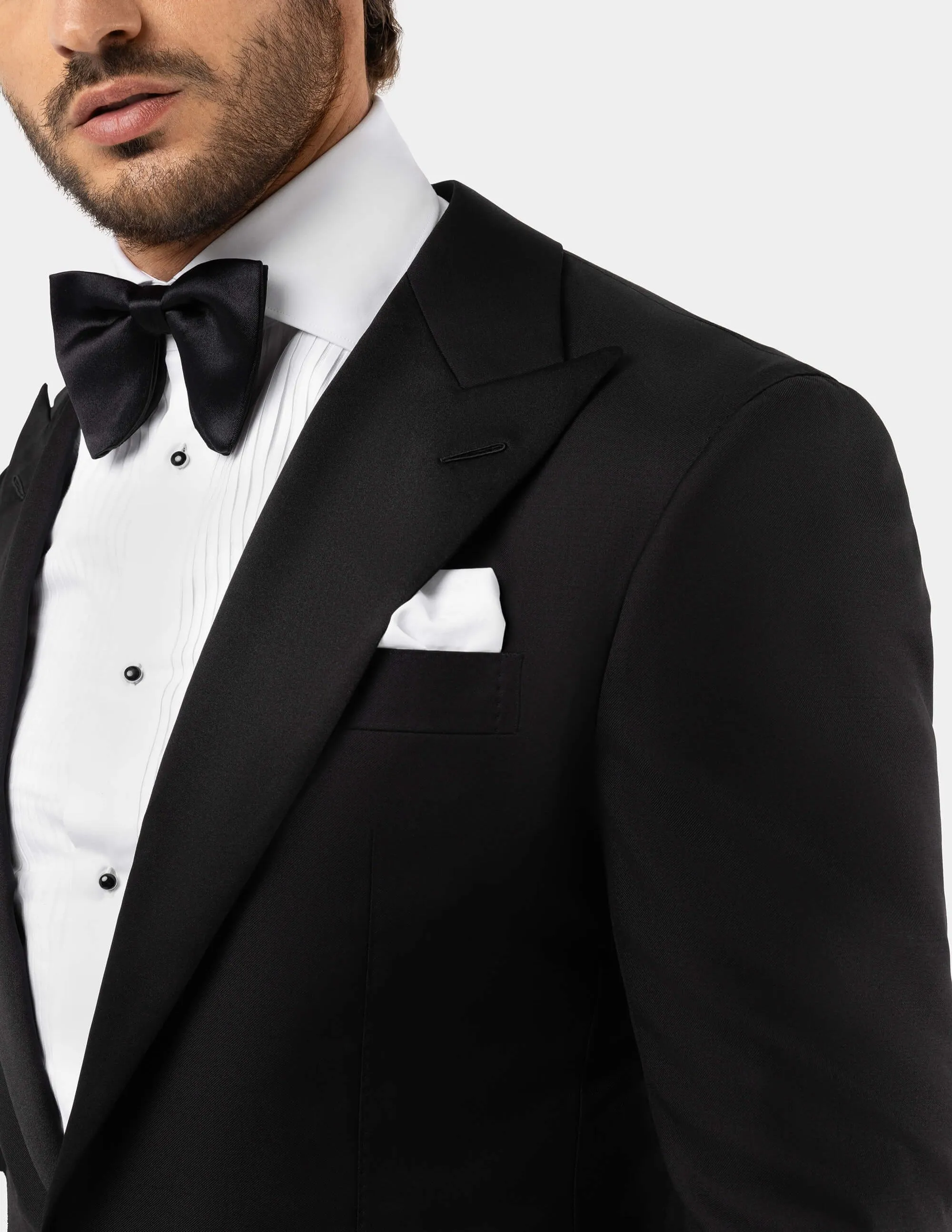 Single-Breasted Tuxedo Suit