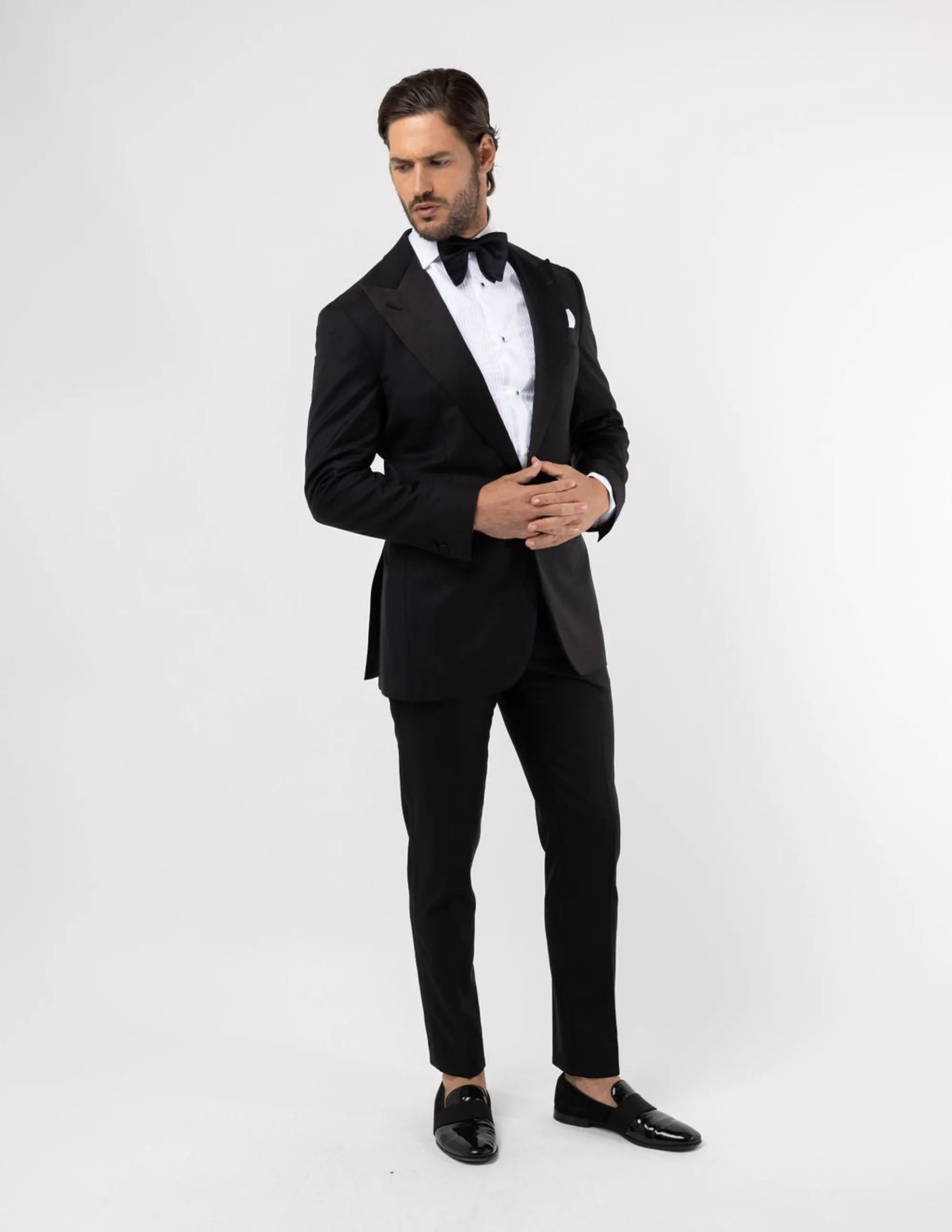 Single-Breasted Tuxedo Suit