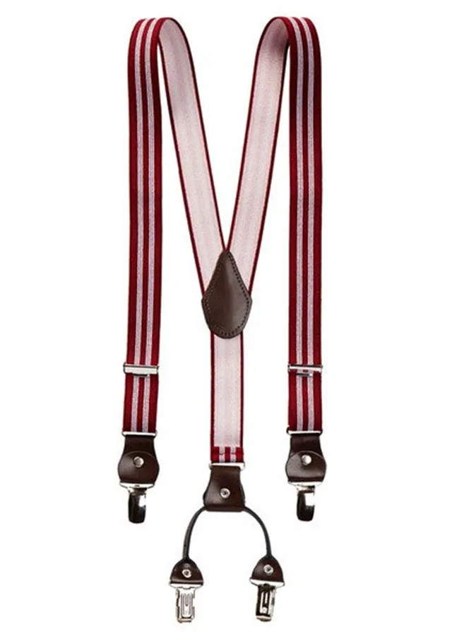 Striped Suspenders