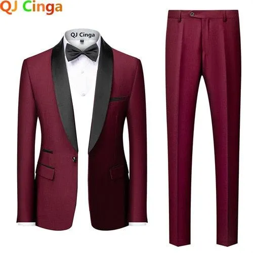 Suit 3 Pieces Slim Fit For Men With Style