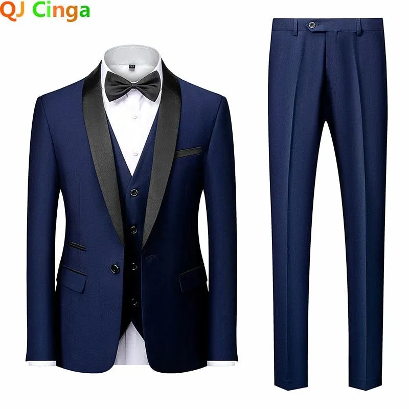 Suit 3 Pieces Slim Fit For Men With Style