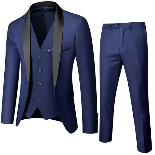 Suit 3 Pieces Slim Fit For Men With Style