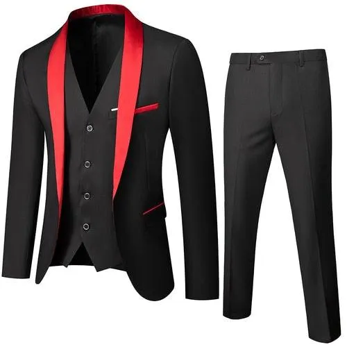 Suit 3 Pieces Slim Fit For Men With Style