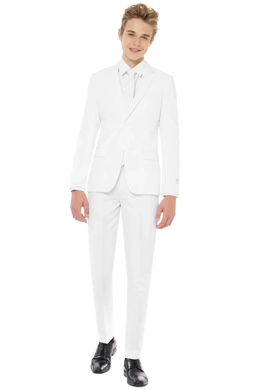 Suit for Boys: 5 Pieces Set White