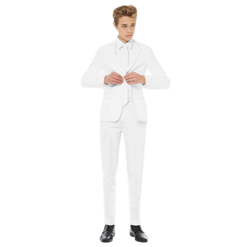 Suit for Boys: 5 Pieces Set White