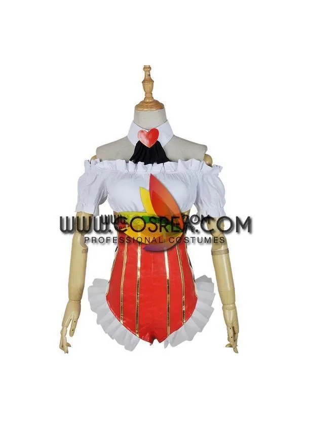 Super Sonico Red Queen Cosplay Costume