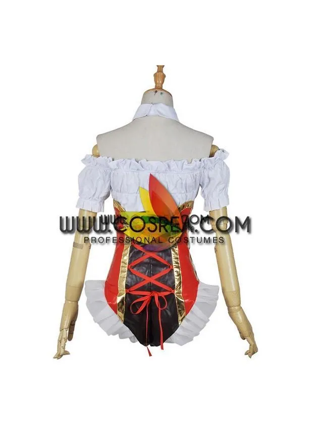 Super Sonico Red Queen Cosplay Costume