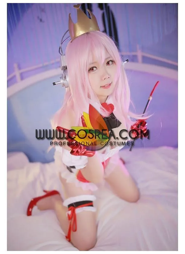 Super Sonico Red Queen Cosplay Costume